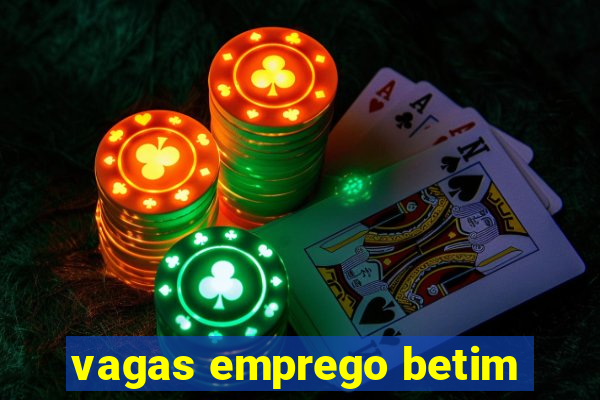 vagas emprego betim